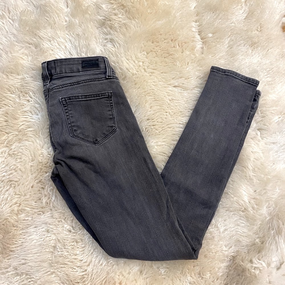 Paige Denim Gray Skinny Jeans